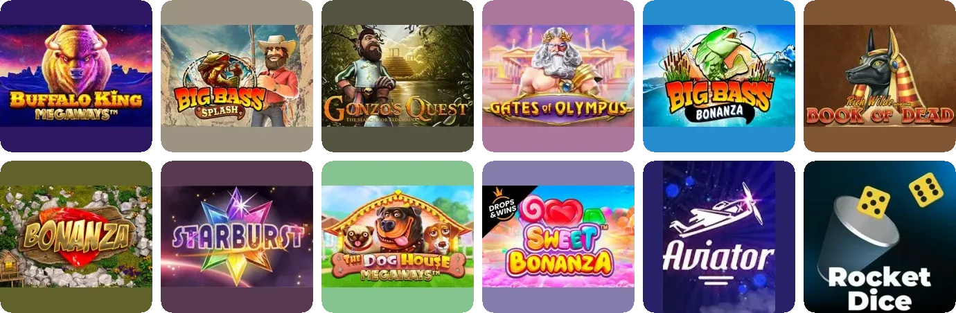 PowerUp Casino slot machines